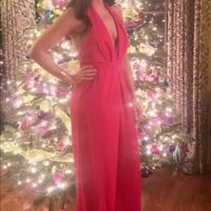 Red SHOWSTOPPING valentines jumpsuit!!